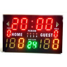 Tabellone elettronico portatile MULTISPORT SCORE. Dim.cm. 60x 40 x 8,5cm. Peso 8 kg. 